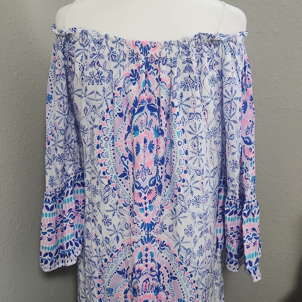 LILLY PULITZER ABIGALE MIDI DRESS - Picture 7 of 9